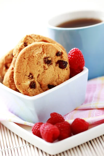 Raspberry cookies — Stock Photo, Image
