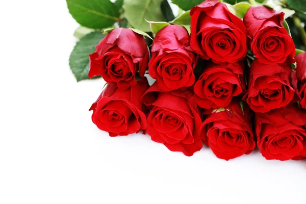 Μάτσο Όμορφα Τριαντάφυλλα Άνθη Και Φυτά — Φωτογραφία Αρχείου