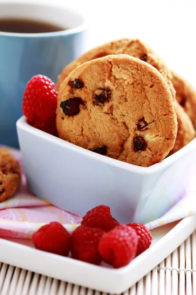 Biscoitos framboesa — Fotografia de Stock
