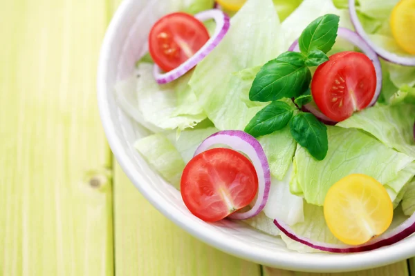 Salade Légumes Frais Aliments Boissons — Photo