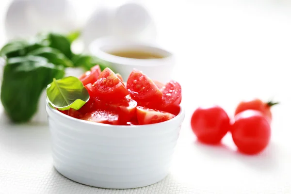 樱桃番茄沙拉 — 图库照片