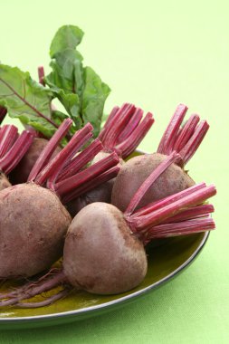 some fresh and raw beet roots - ready to cook clipart