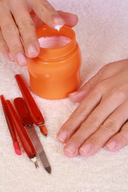 hands care - beauty treatment clipart