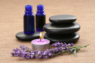 Lavender aromatherapy clipart