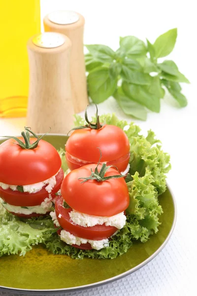 Tomatoes appetizer — Stock Photo, Image