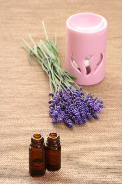Aromaterapia con lavanda — Foto de Stock