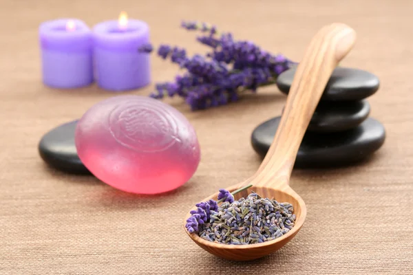 Lavendel aromatherapie — Stockfoto