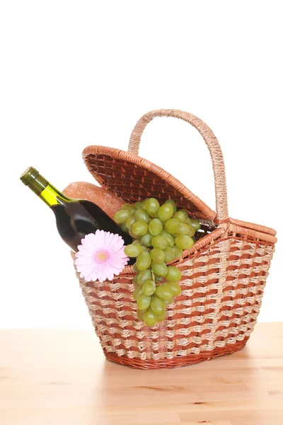 Piknik basket — Stock Photo, Image