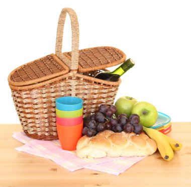 Picnic basket clipart