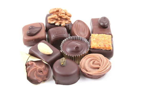 Chocolates mezclados — Foto de Stock