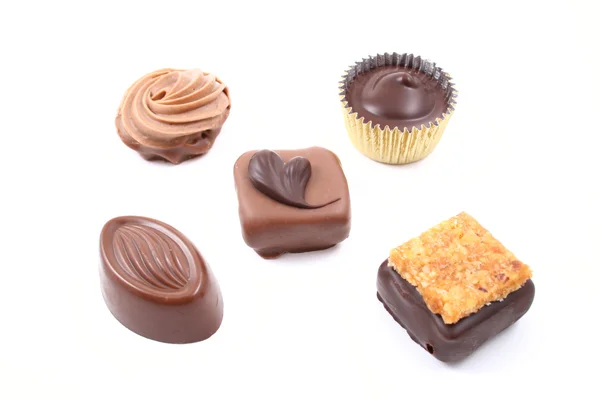 Cioccolatini misti — Foto Stock