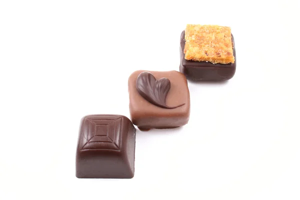 Mixed chocolates — Stock Photo, Image