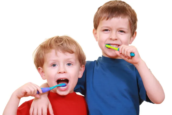깨끗 한 치아 — 스톡 사진