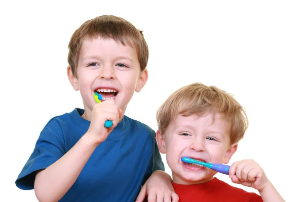 Denti puliti — Foto Stock
