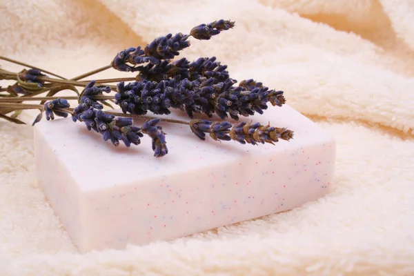 Lavender soap — Stock Photo, Image