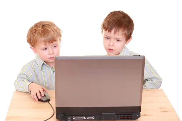 Bilgisayar çocuklar — Stok fotoğraf