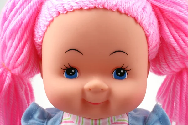 Close Ups Van Schattige Baby Doll — Stockfoto