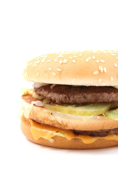 Délicieux cheeseburger — Photo
