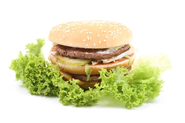 Vynikající cheeseburger — Stock fotografie