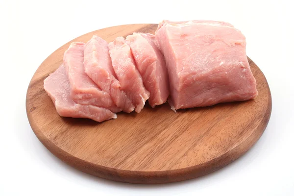 뼈 없는 돼지고기 허리 — 스톡 사진