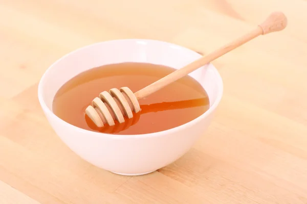 Tigela de mel — Fotografia de Stock