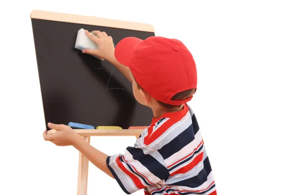 Blackboard och barn — Stockfoto