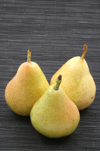 つのおいしい梨のクローズ アップ — ストック写真