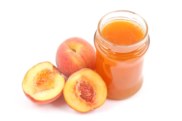 Peach jam — Stock Photo, Image