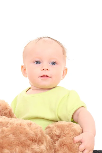 6 mesi bambina — Foto Stock