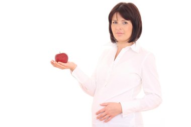 Pregnant and diet clipart