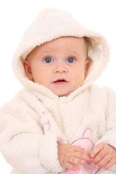 6 mesi bambina — Foto Stock