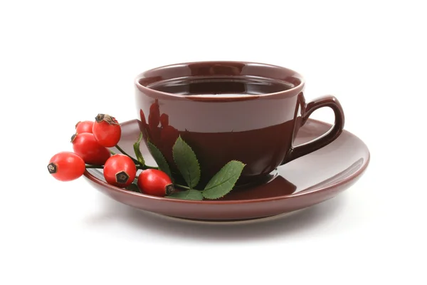 Puchar owocowy herbaty — Zdjęcie stockowe