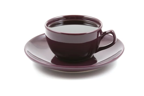 Tasse Tee Isoliert Auf Weiß — Stockfoto