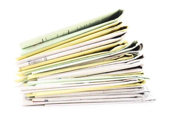 stock image Stack of newspapers