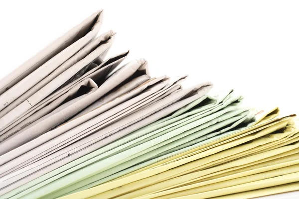 stock image Stack of newspapers