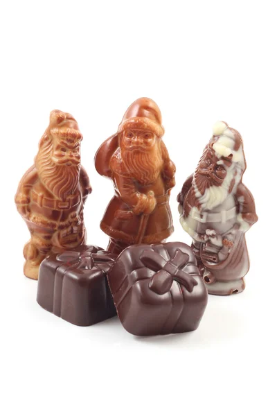 Chocolate Santa — Foto de Stock