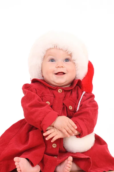 Santa dziewczyna — Zdjęcie stockowe