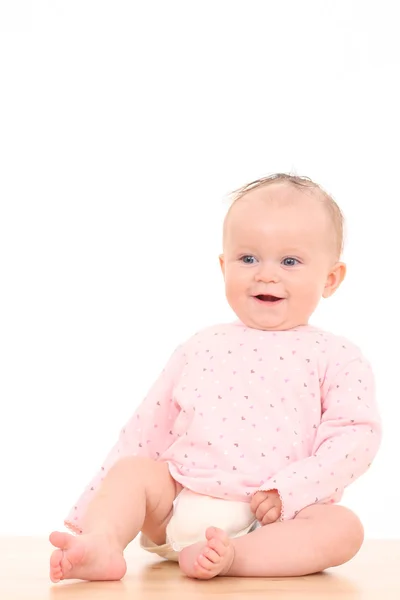 Ritratto di bambina di 6 mesi — Foto Stock