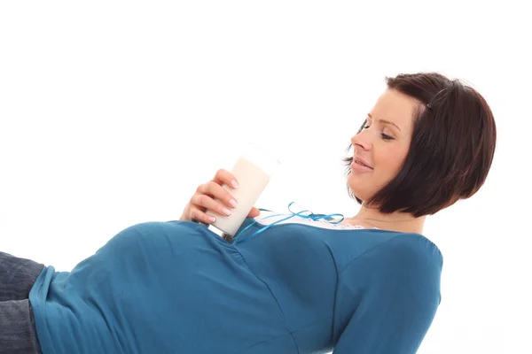 Egészséges terhes — Stock Fotó