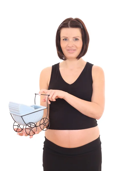 Feliz Embarazada —  Fotos de Stock