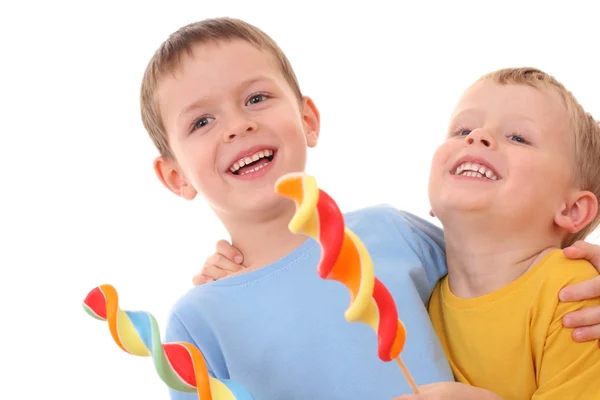 Kinder lieben Süßigkeiten — Stockfoto