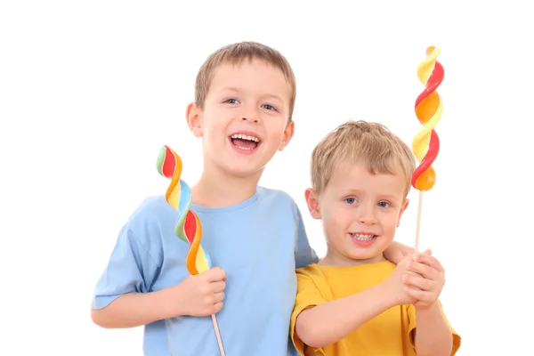 Kinder lieben Süßigkeiten — Stockfoto