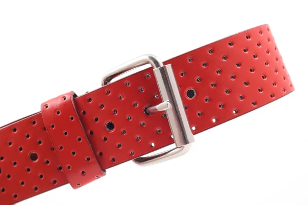 Cinturão vermelho — Fotografia de Stock
