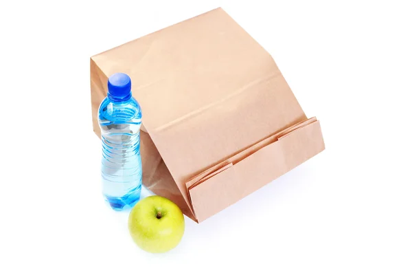 Paper lunch bag — Stock Photo, Image