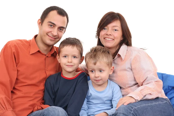 Portrait of family Stock Picture