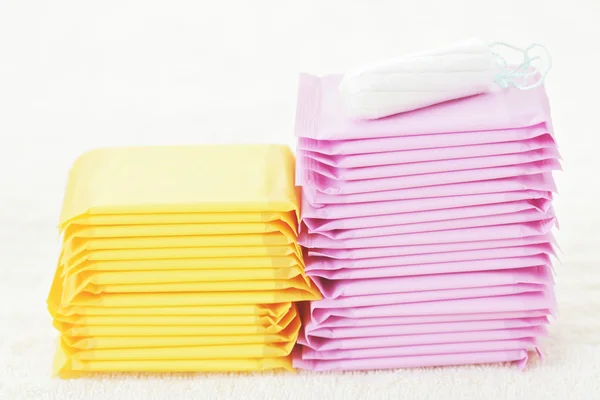 Sanitary Tampon Towel Beauty Treatment — Stock Photo, Image