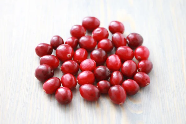 Tigela Cranberries Frescos Frutas Legumes — Fotografia de Stock