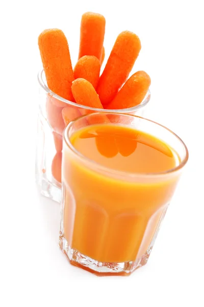 Suco de cenoura — Fotografia de Stock