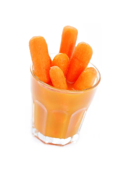 Zumo de zanahoria — Foto de Stock