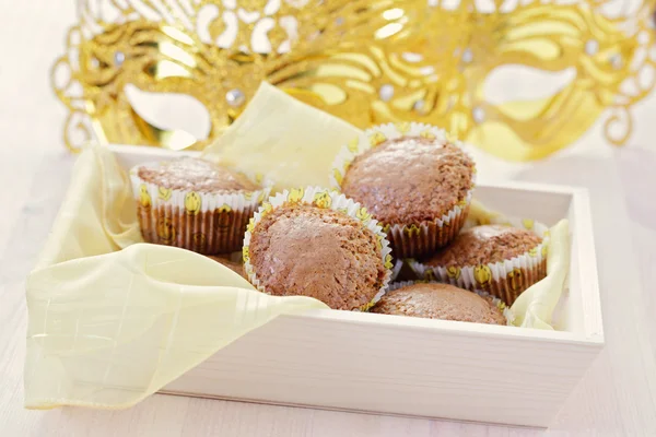 stock image delicious poppy-seeds muffins - sweet food